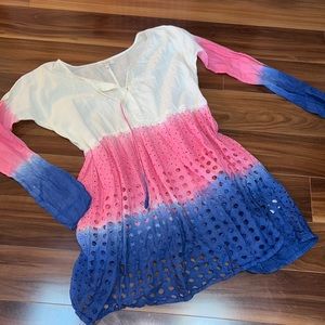 Medium Velzera 100% cotton beach coverup dress